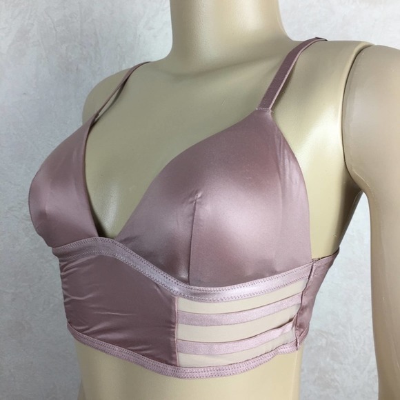 XS Victoria’s Secret Pink Panel Bralette - Picture 2 of 4